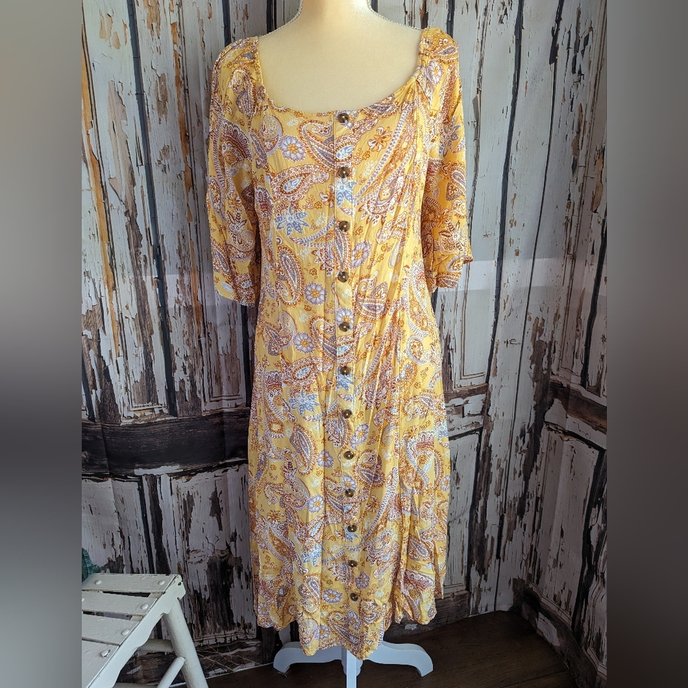 Indigo Rose Dress